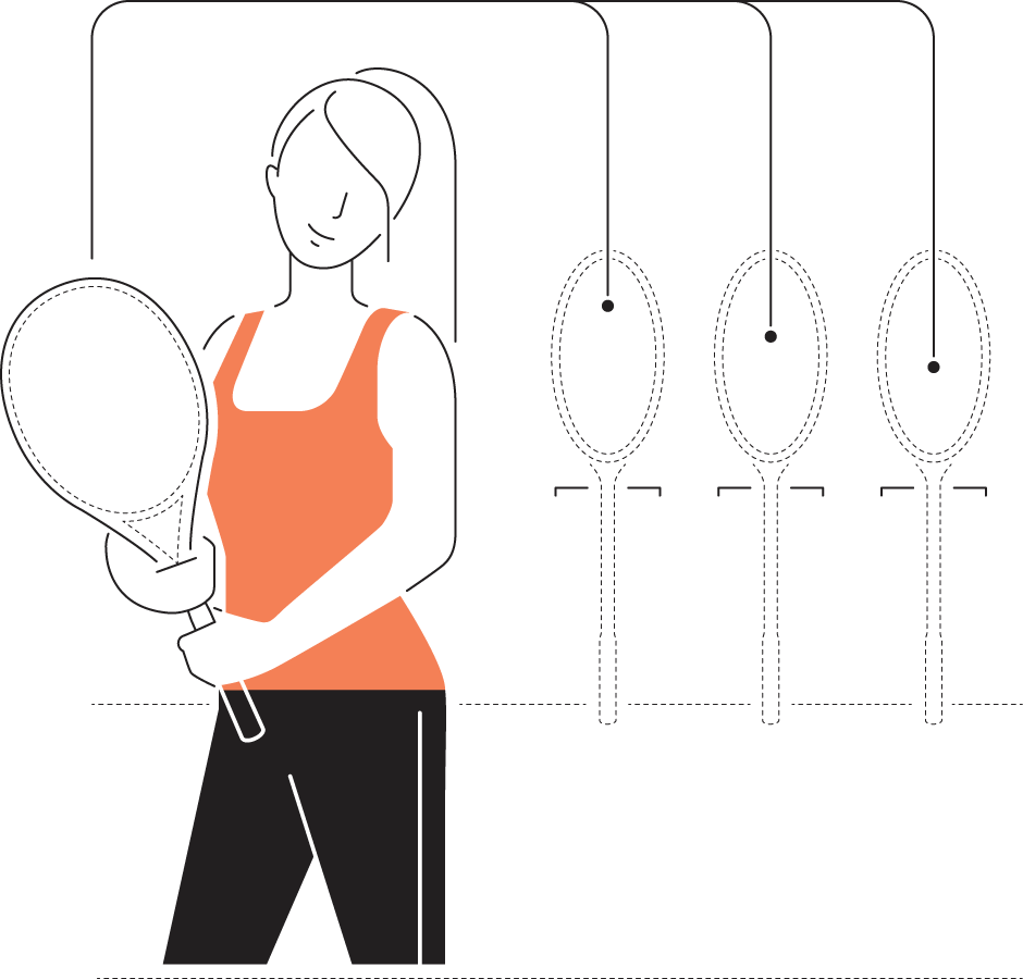 Illustration of a customer