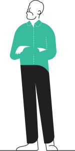 Man-looking-right
