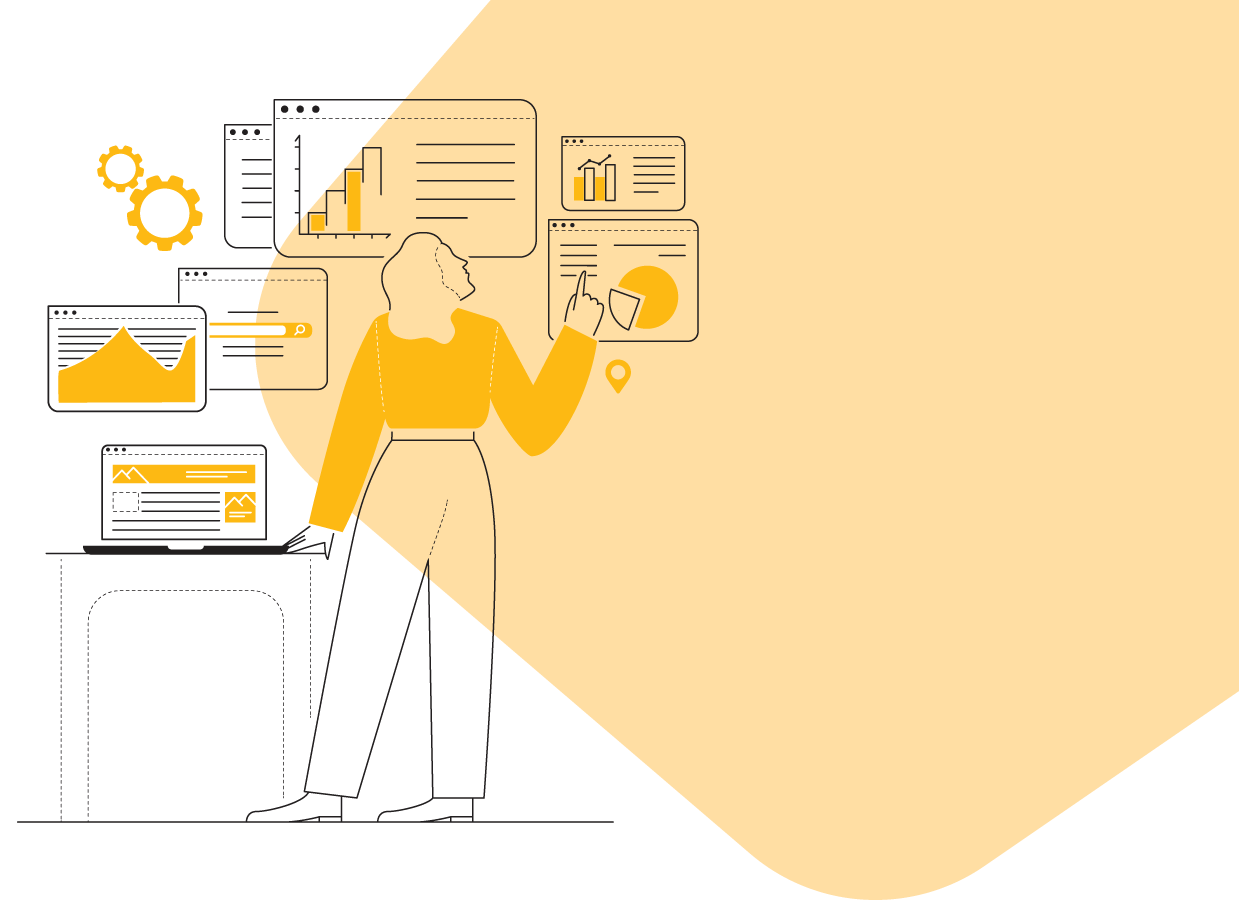 SEO services illustration SEO services illustration