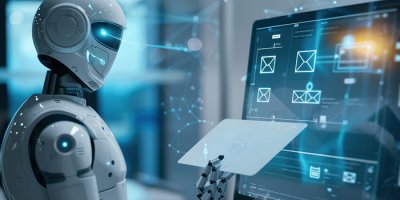 AI for sales and marketing concept