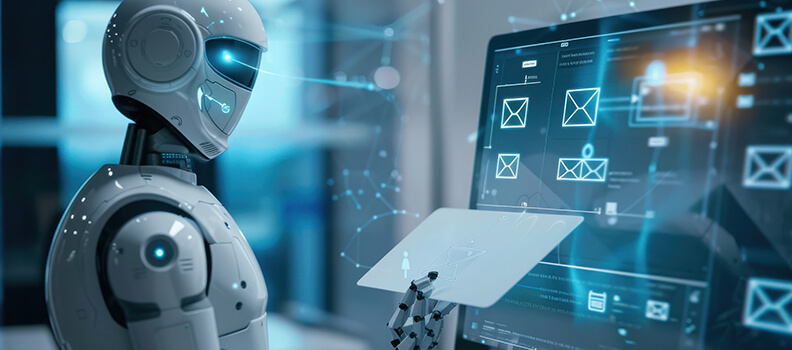 AI for sales and marketing concept