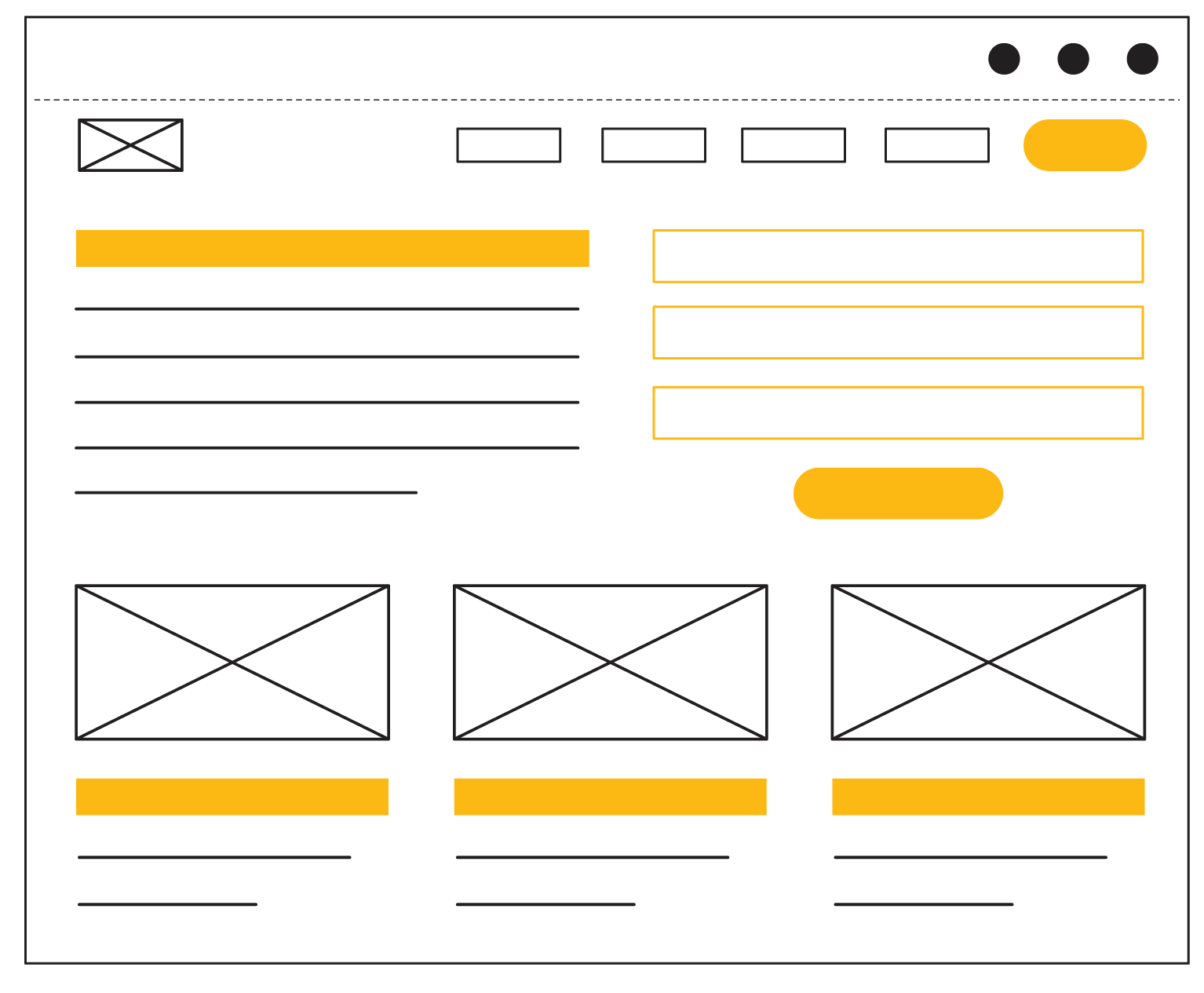 Optimization wireframe diagram