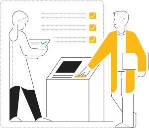 Illustration of standards check list Illustration of standards check list