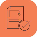 Accurate data icon Accurate data icon